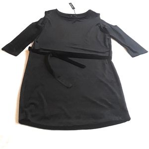 NWT Alison Andrew Medium Black Dress